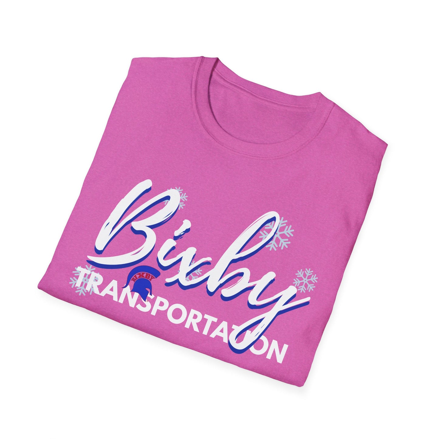 Bixby Spartan Transportation Snow Day Softstyle Tee