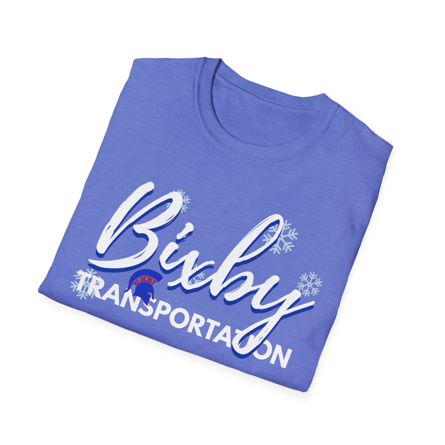 Bixby Spartan Transportation Snow Day Softstyle Tee