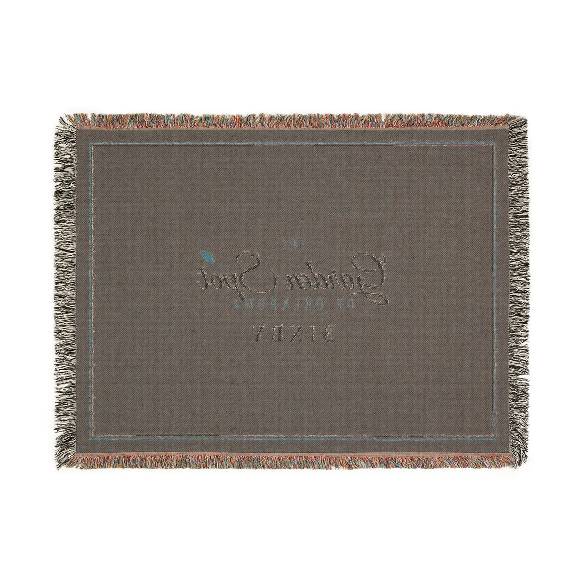Garden Spot of Oklahoma Woven Throw Blanket