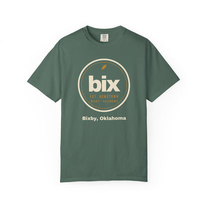 bix Stamp Bixby, Oklahoma Comfort Colors Tee