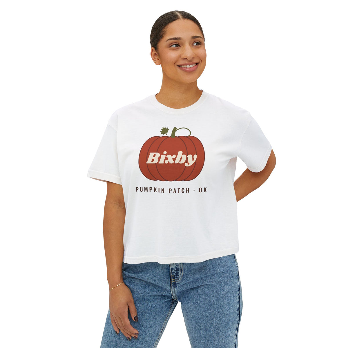 Bixby Pumpkin Patch Boxy Comfort Colors Tee