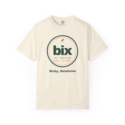 bix Stamp Bixby, Oklahoma Comfort Colors Tee