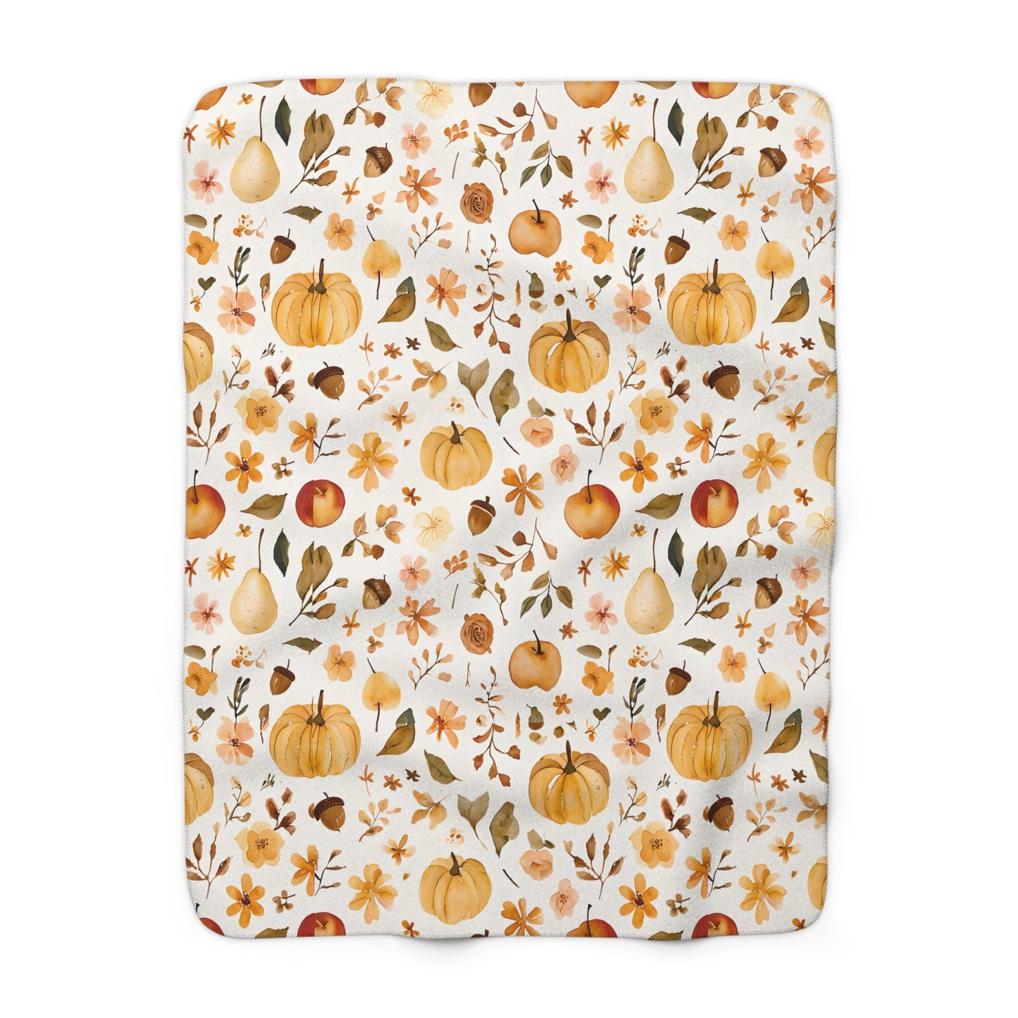 Autumn Vibes Sherpa Comfy Blanket