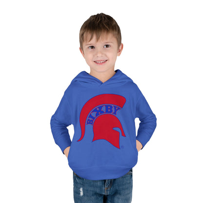 Bixby Spartans Blue Logo Toddler Rabbit Skins Hoodie