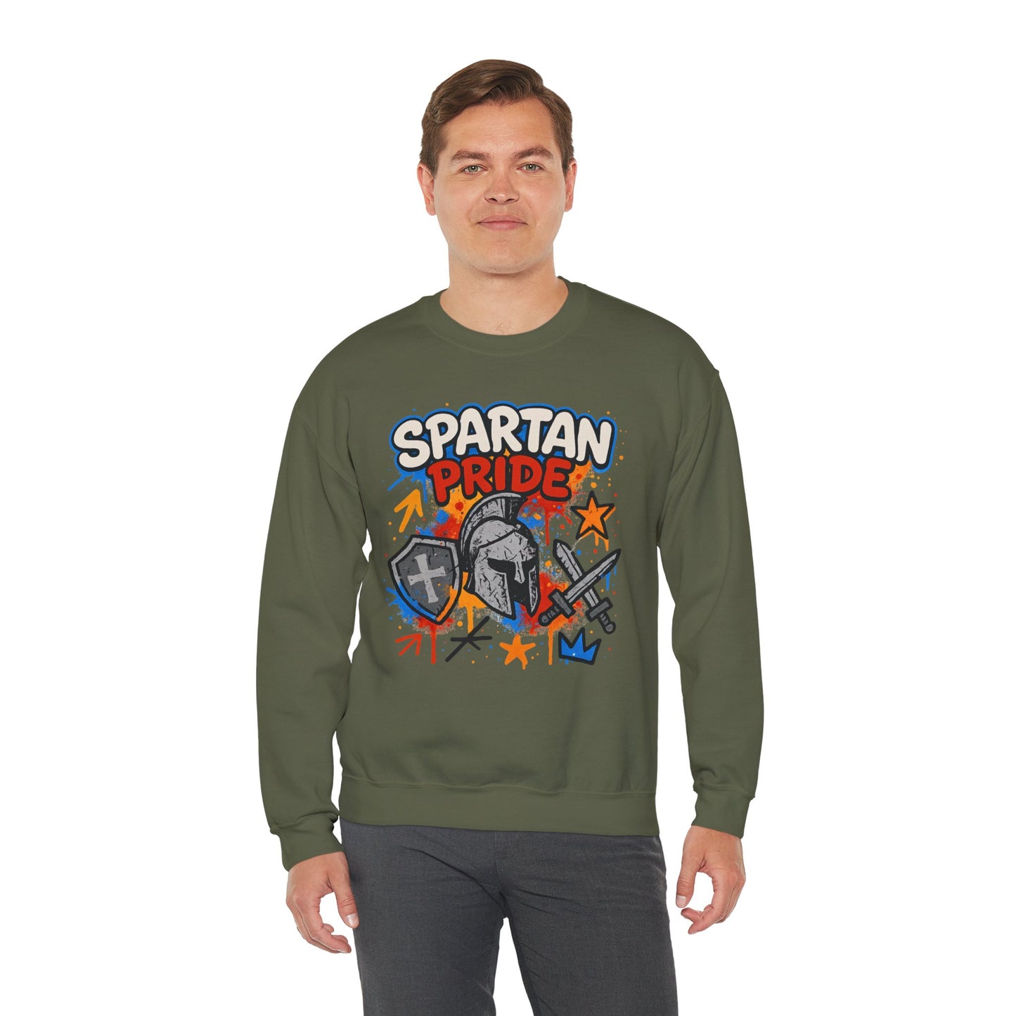 Spartan Pride Chaos Gildan Sweatshirt