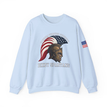 Bixby Spartans Freedom Through Strength Gildan Sweatshirt