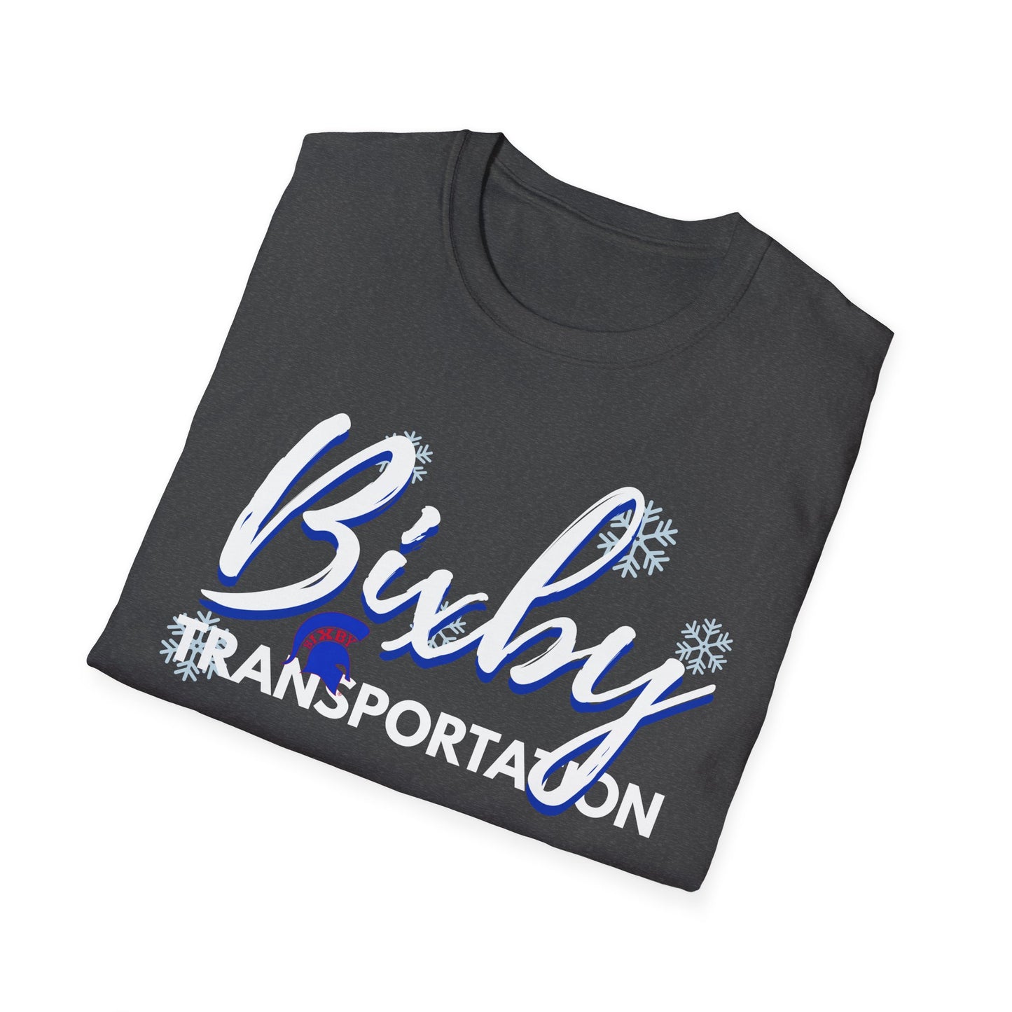 Bixby Spartan Transportation Snow Day Softstyle Tee