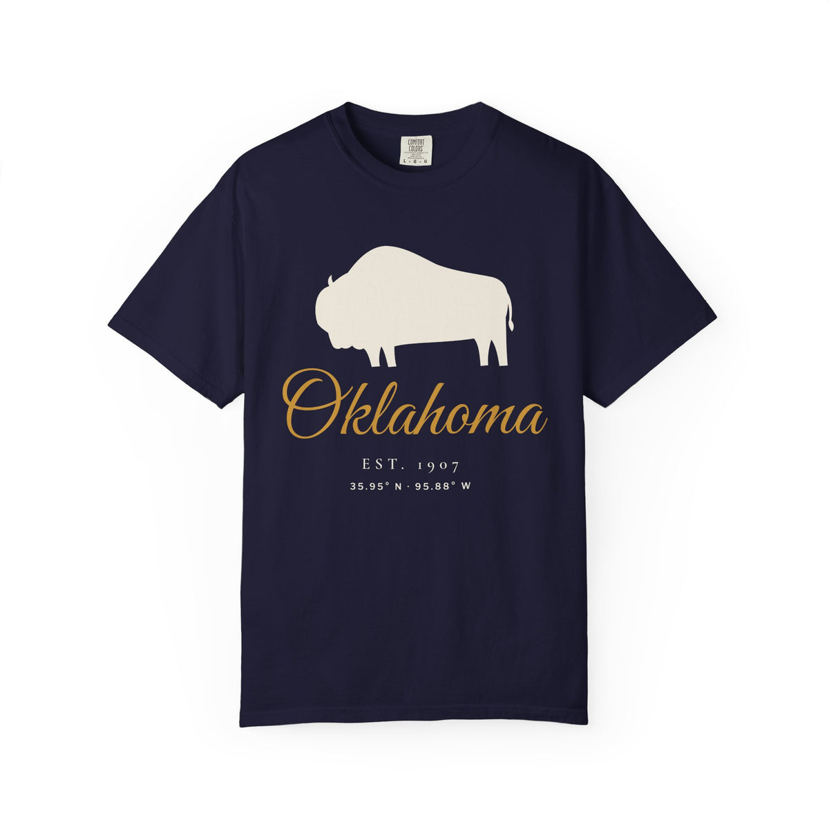 Oklahoma Bison Tee | Comfort Colors