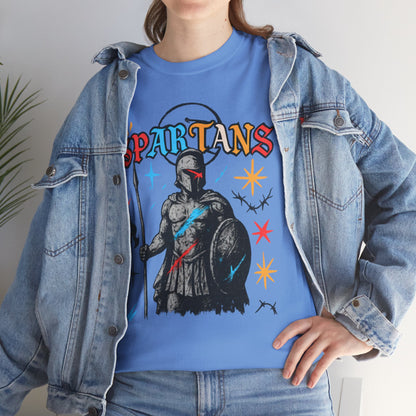 Spartans Graffiti Design Gildan Tee