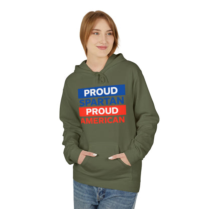 Proud Spartan Proud American Gildan Hoodie