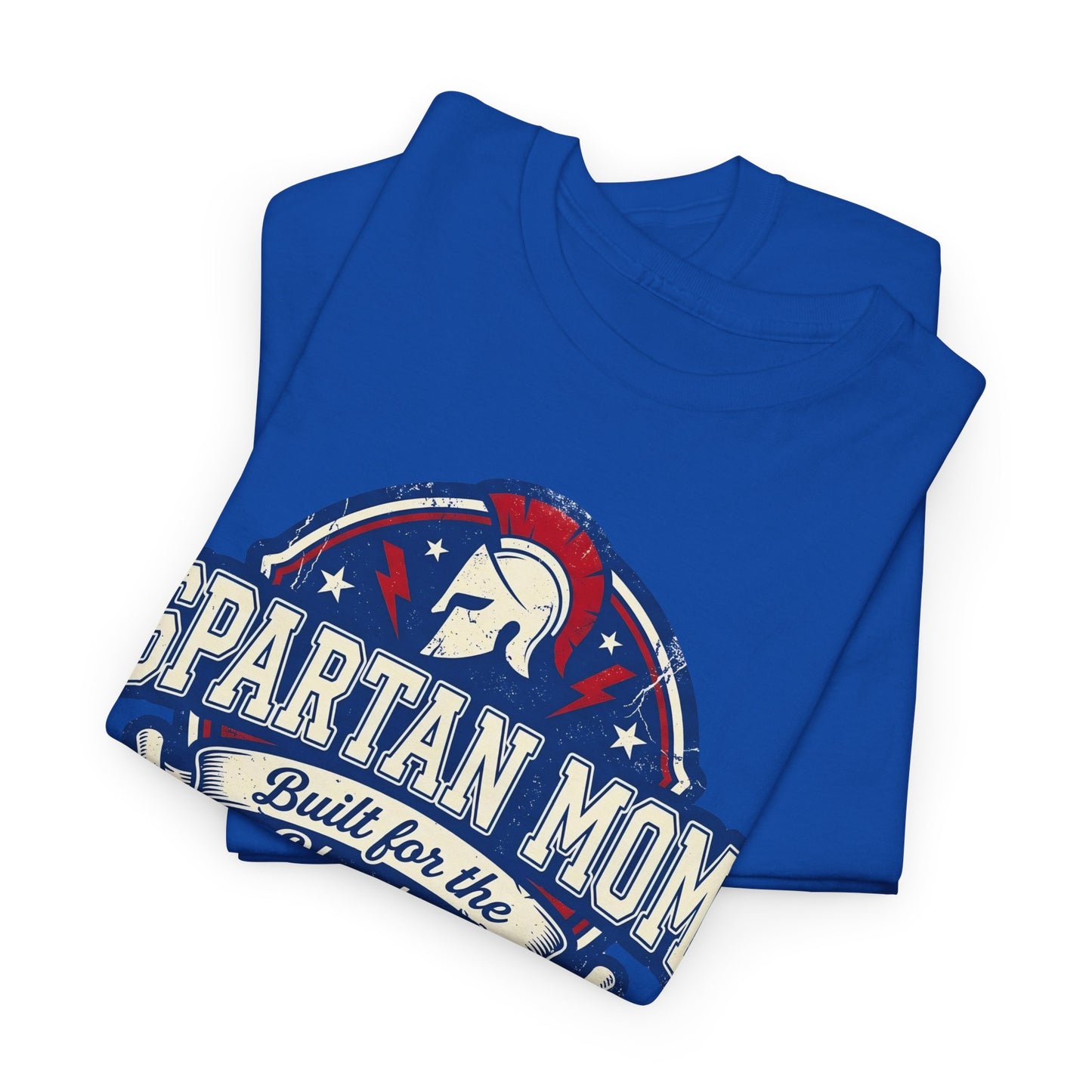 Spartan Mom T-Shirt - Built for the Bleacher, School Spirit Mom Tee