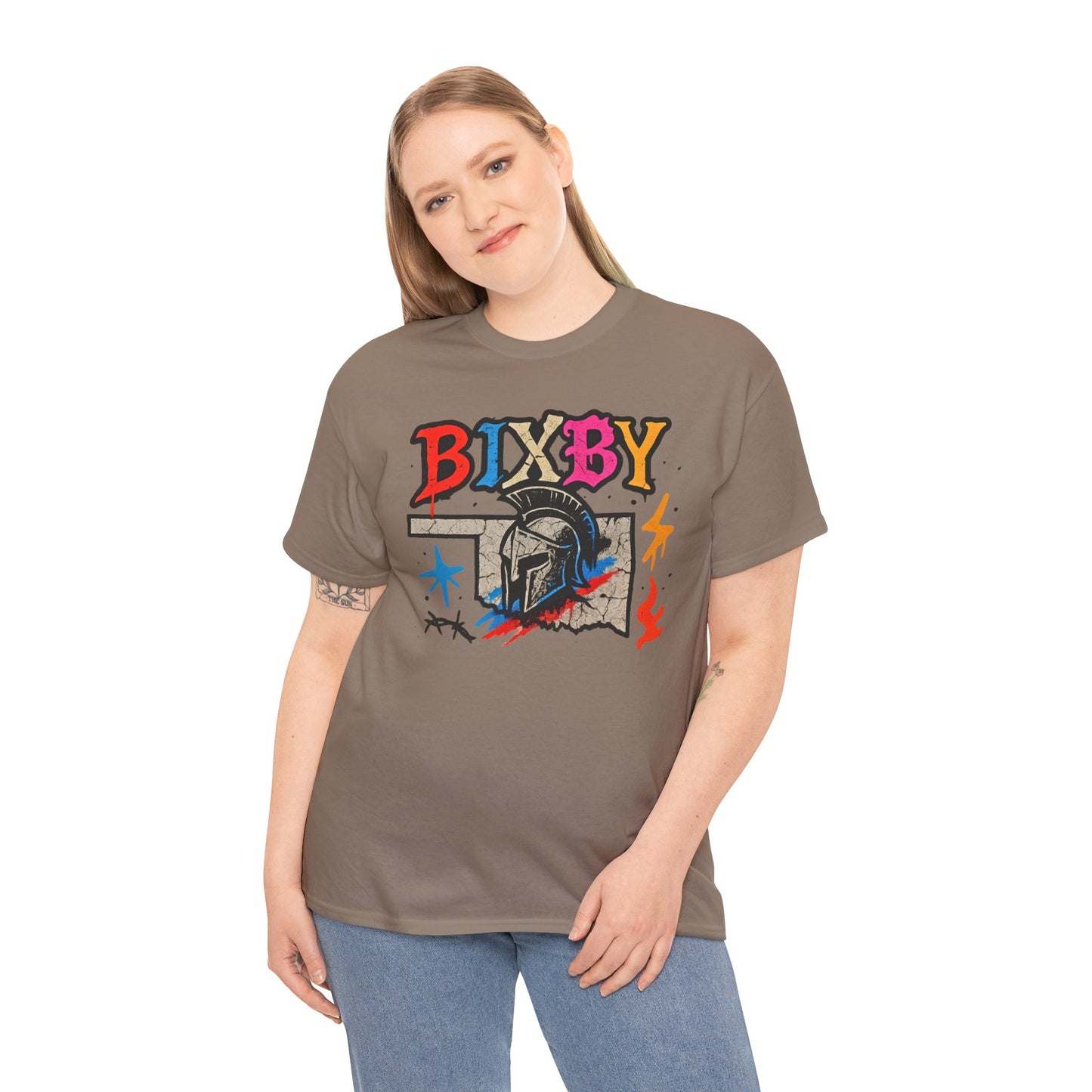 Bixby Spartan Oklahoma Chaos Gildan Tee