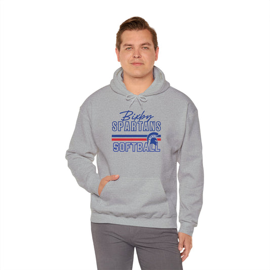 Bixby Spartans Softball Gildan Hoodie