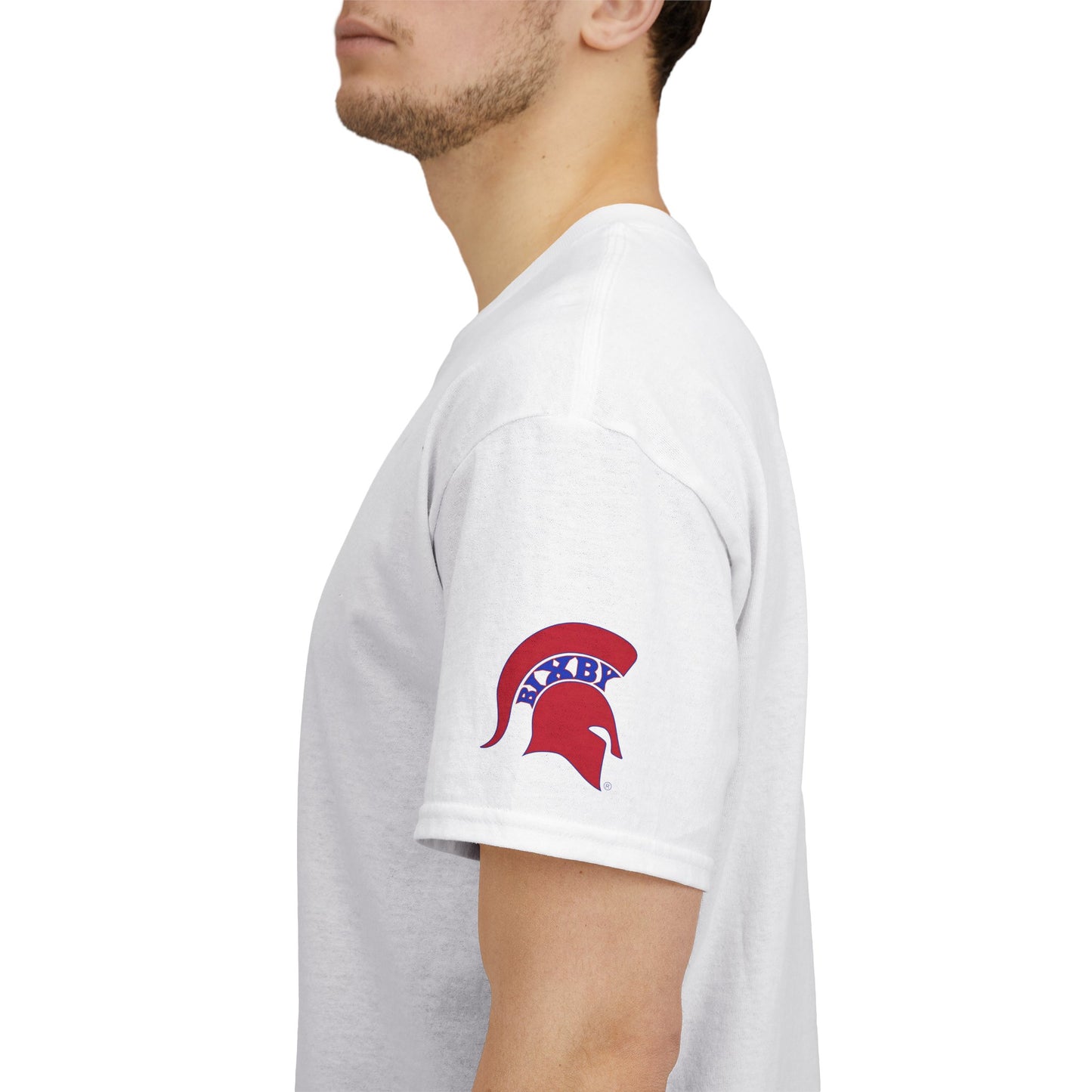 Tubasaurus Pride of Bixby Tuba Shirt with Sleeve Logo