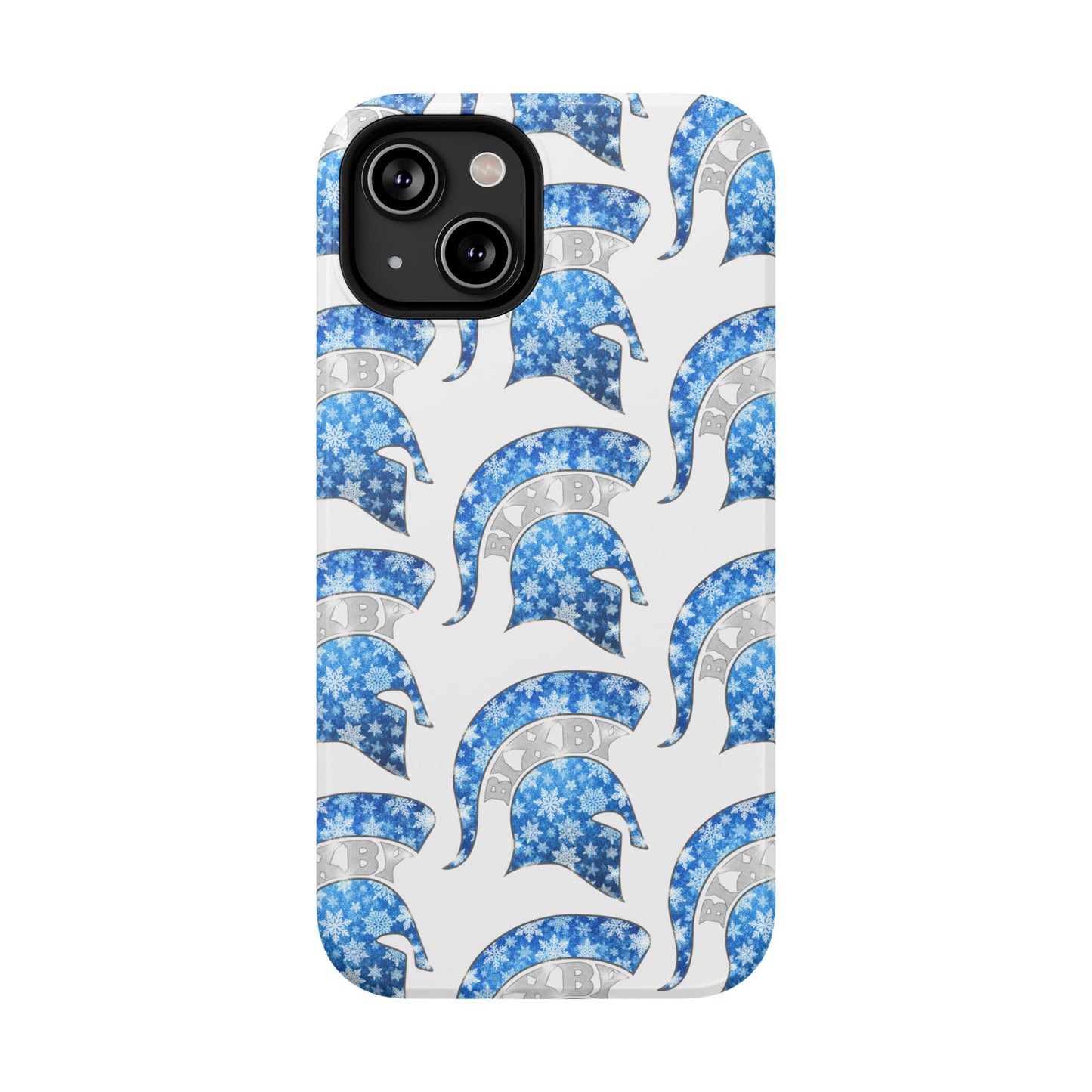 Bixby Spartan Winterfrost Logo Impact Resistant iPhone Case