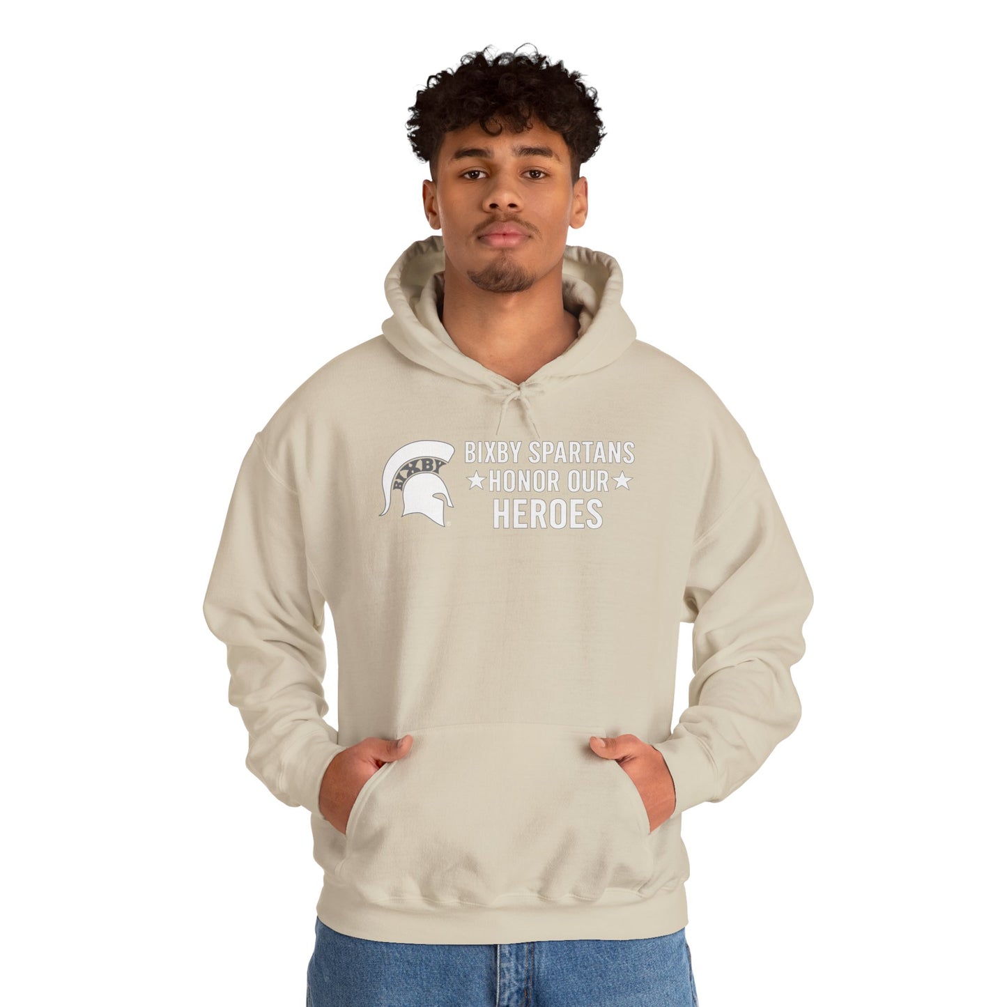 Spartans Honor Our Heroes Gildan Hoodie