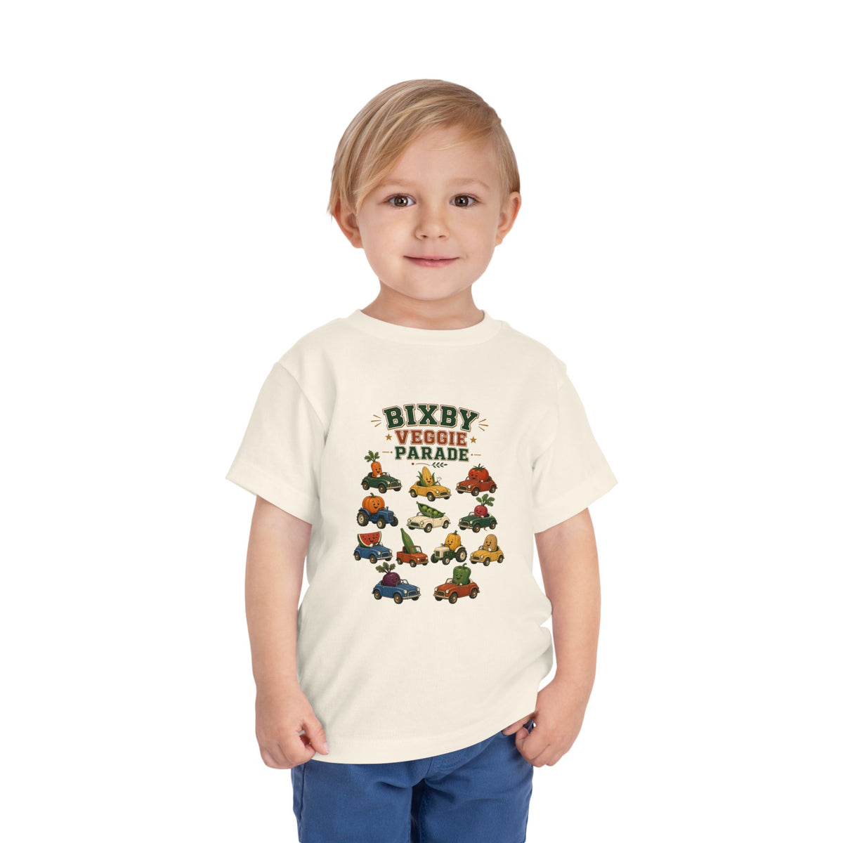 Bixby Veggie Parade Toddler Tee