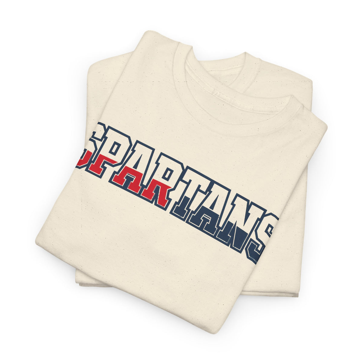 Bixby Spartans Athletic Letter Chest And Left Sleeve Tee