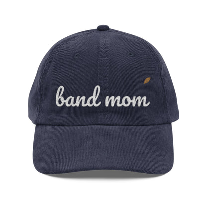 Band Mom Script Corduroy Cap | Bixby