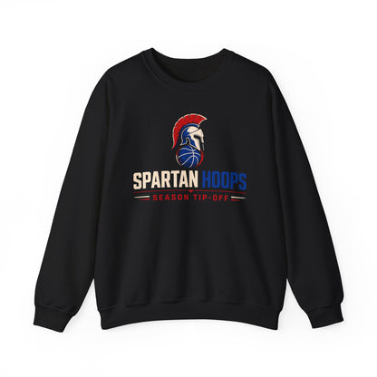 Bixby Spartans Hoops - Season Tip-Off Basketball Pullover Sweatshirt