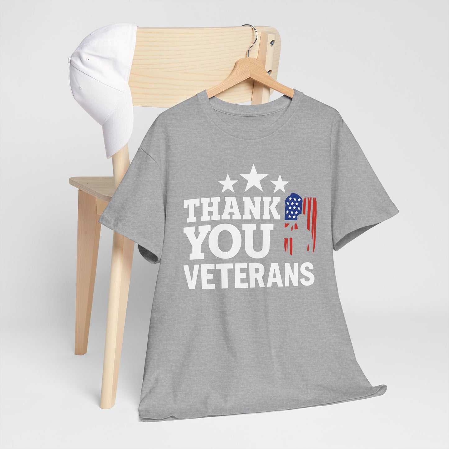 Thank You Veterans Military Appreciation Gildan Tee