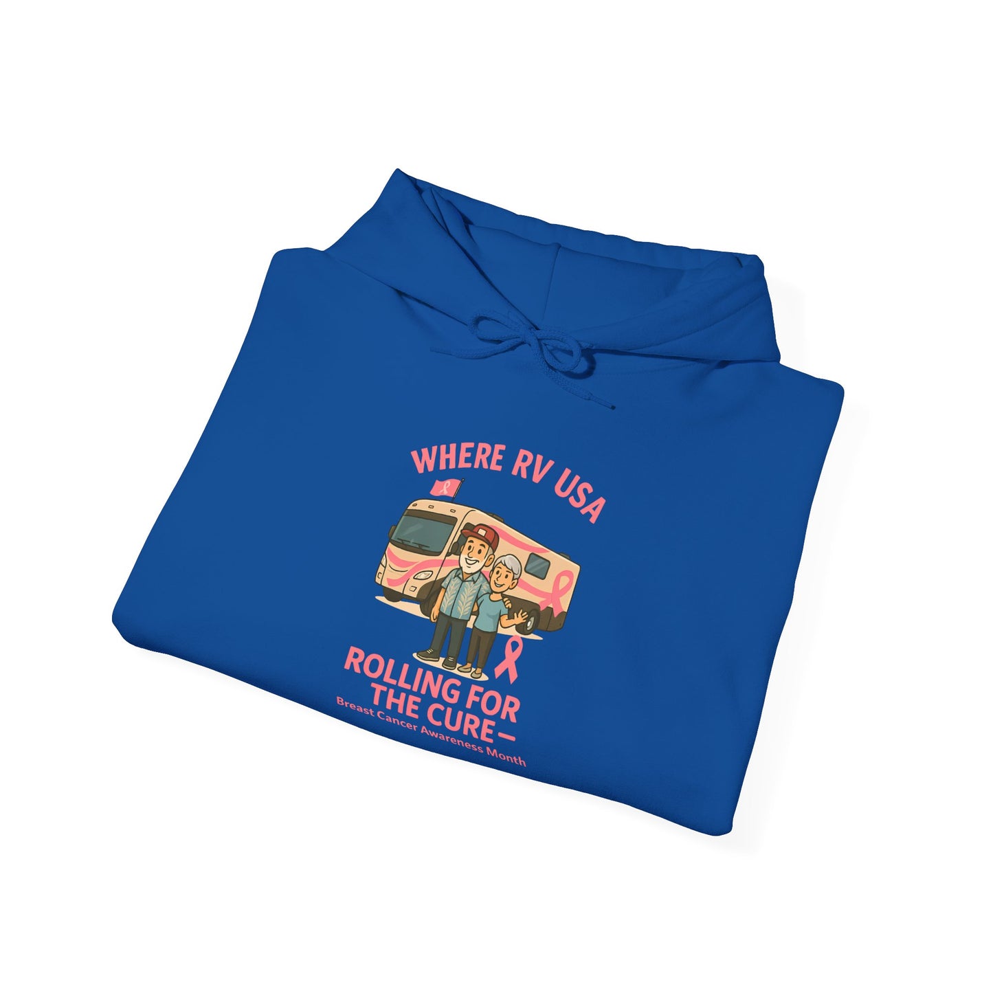Where RV USA Breast Cancer Awareness Gildan Hoodie