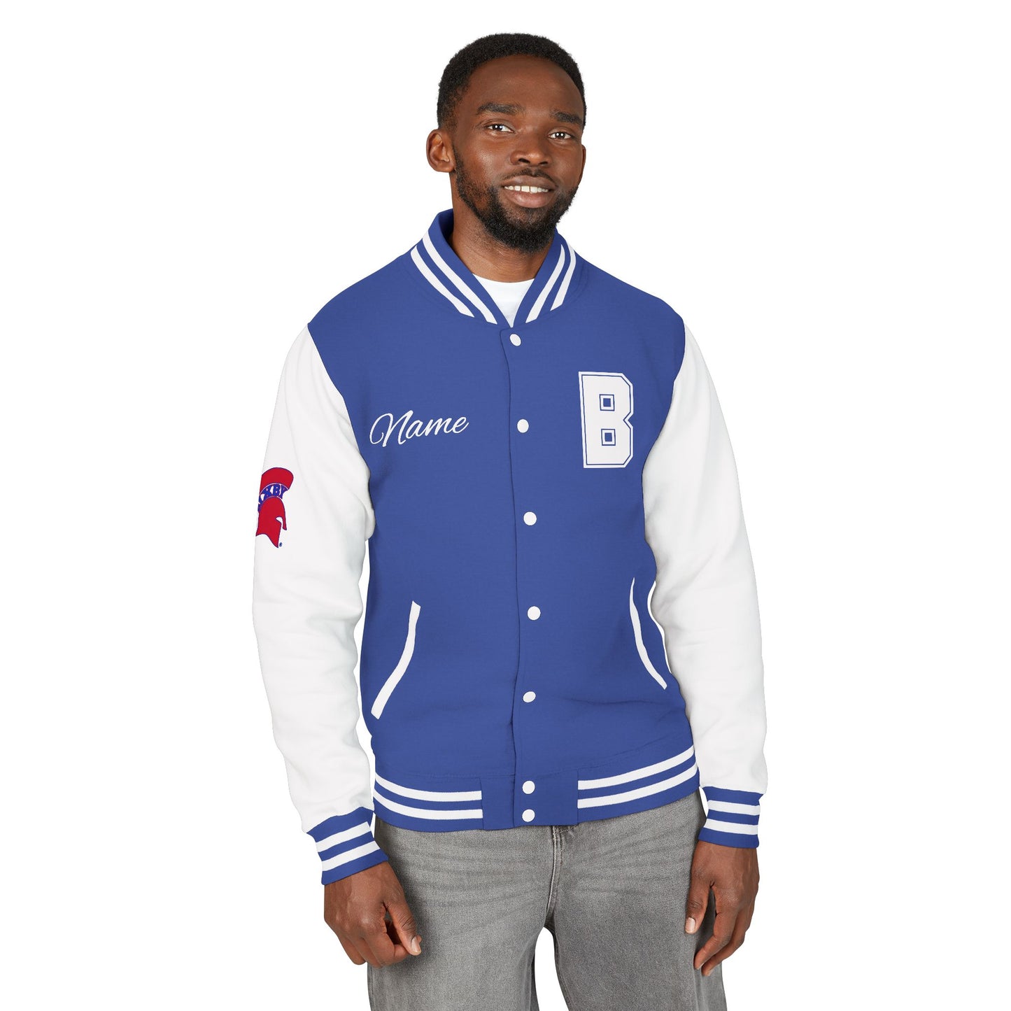 Spartan Unisex Heavyweight Cotton Letterman's Jacket - Fully Customizable
