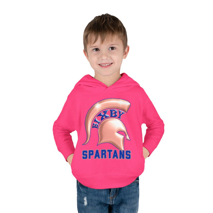 Bixby Spartans Metallic Rose Gold Toddler Rabbit Skins Hoodie