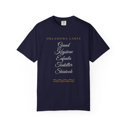 Oklahoma Lakes Tee | Comfort Colors