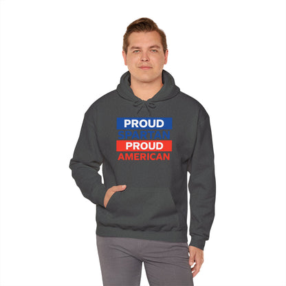 Proud Spartan Proud American Gildan Hoodie