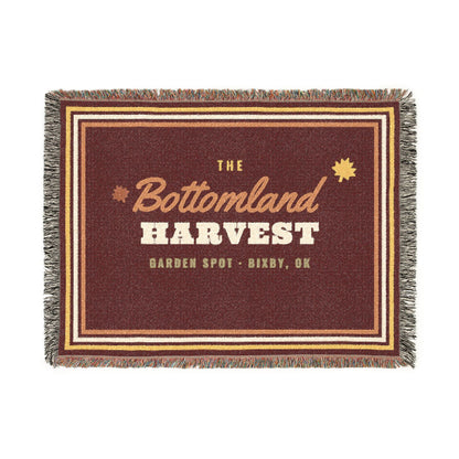 Bottomland Harvest Woven Throw Blanket