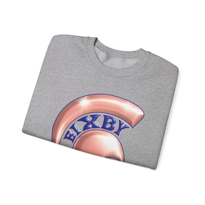 Bixby Spartan Metallic Rose Gold Gildan Sweatshirt