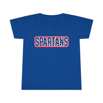 Spartans Patriotic Toddler Gildan Tee