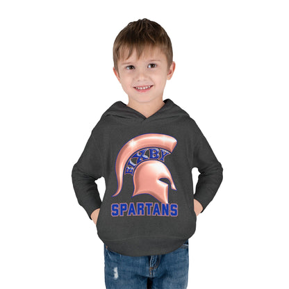 Bixby Spartans Metallic Rose Gold Toddler Rabbit Skins Hoodie