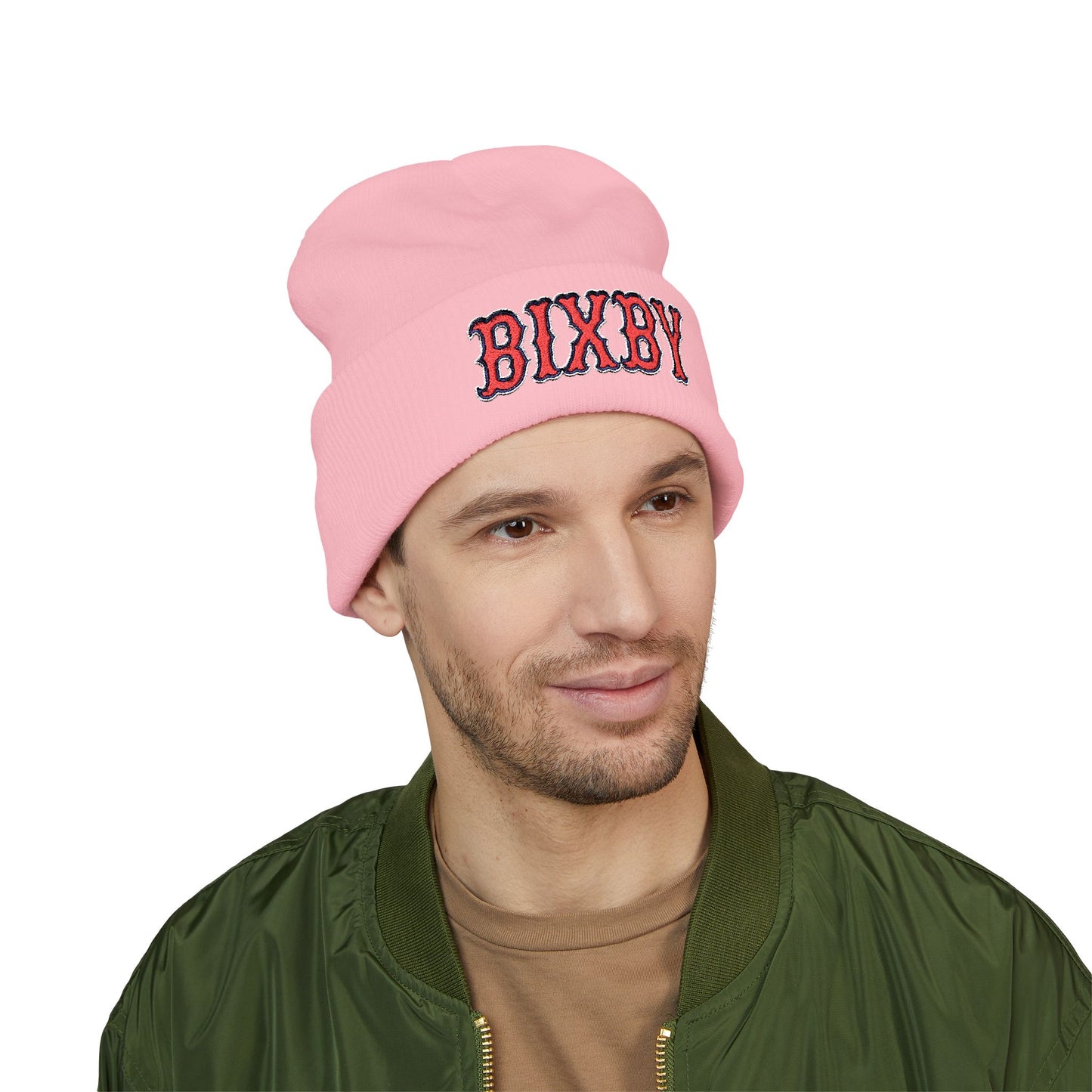 Bixby Embroidered Cuffed Cozy Beanie