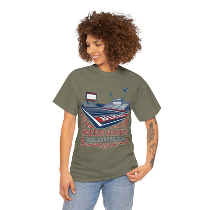 Ornate Spartan Stadium Gildan Tee