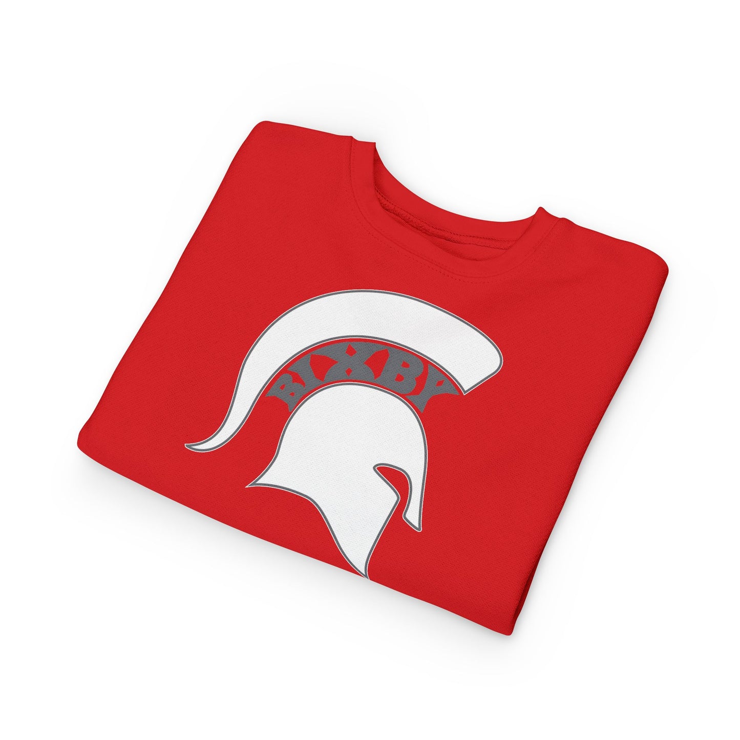 Bixby Spartan White Logo Toddler Rabbit Skins Sweatshirt