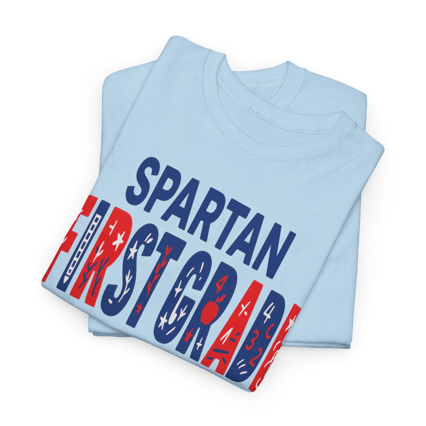 First Grade Spartan Gildan Tee