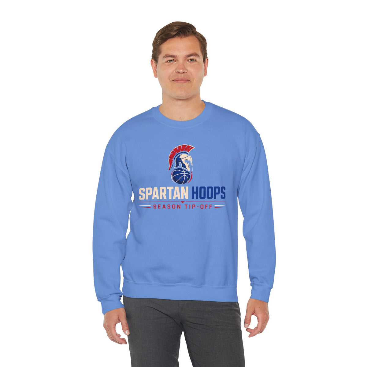 Bixby Spartans Hoops - Season Tip-Off Basketball Pullover Sweatshirt