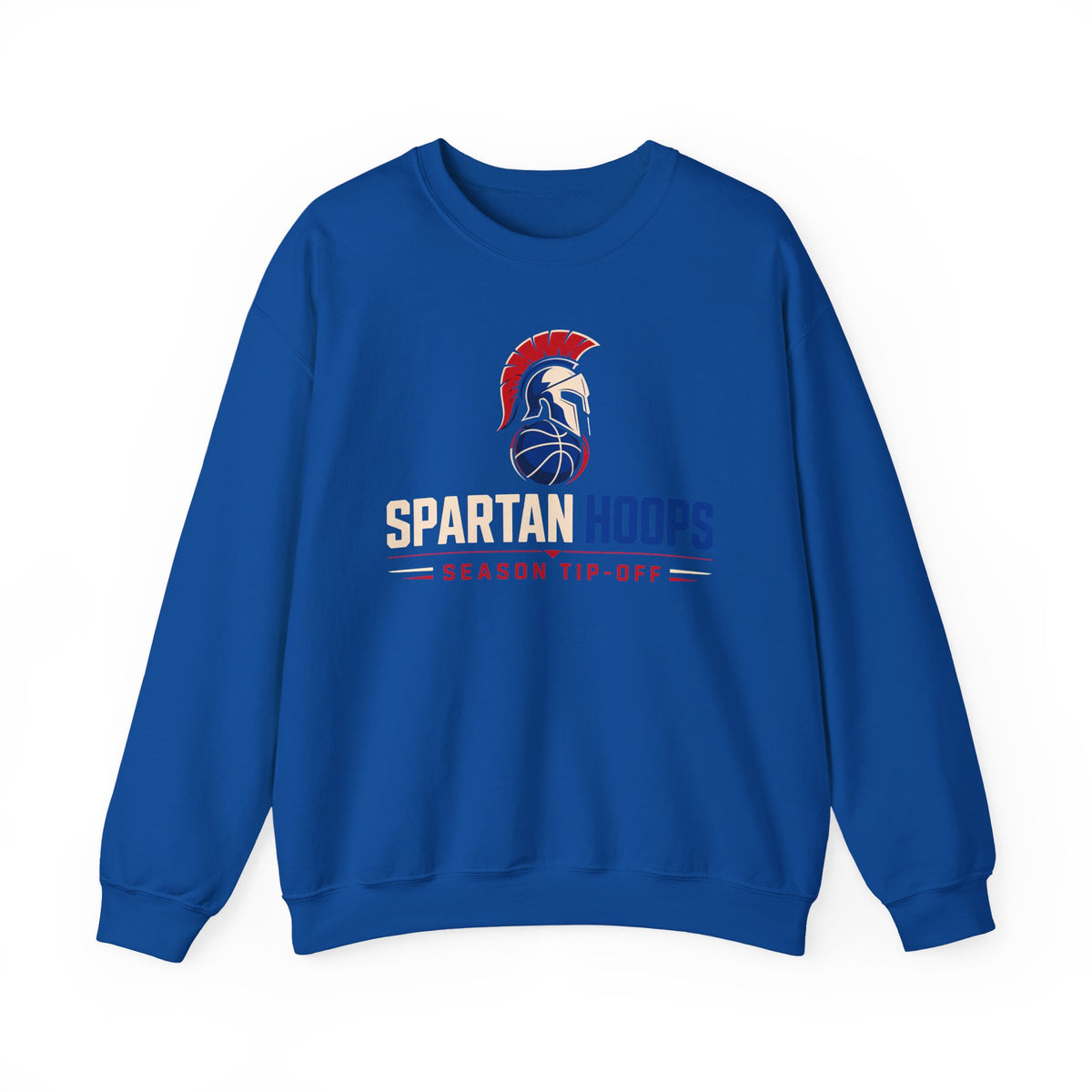 Bixby Spartans Hoops - Season Tip-Off Basketball Pullover Sweatshirt