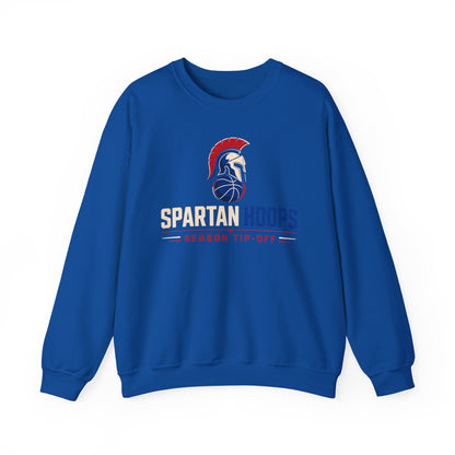 Bixby Spartans Hoops - Season Tip-Off Basketball Pullover Sweatshirt