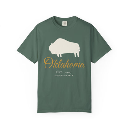 Oklahoma Bison Tee | Comfort Colors