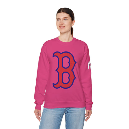 Vintage "B" Sweatshirt with Spartan Sleeve Logo