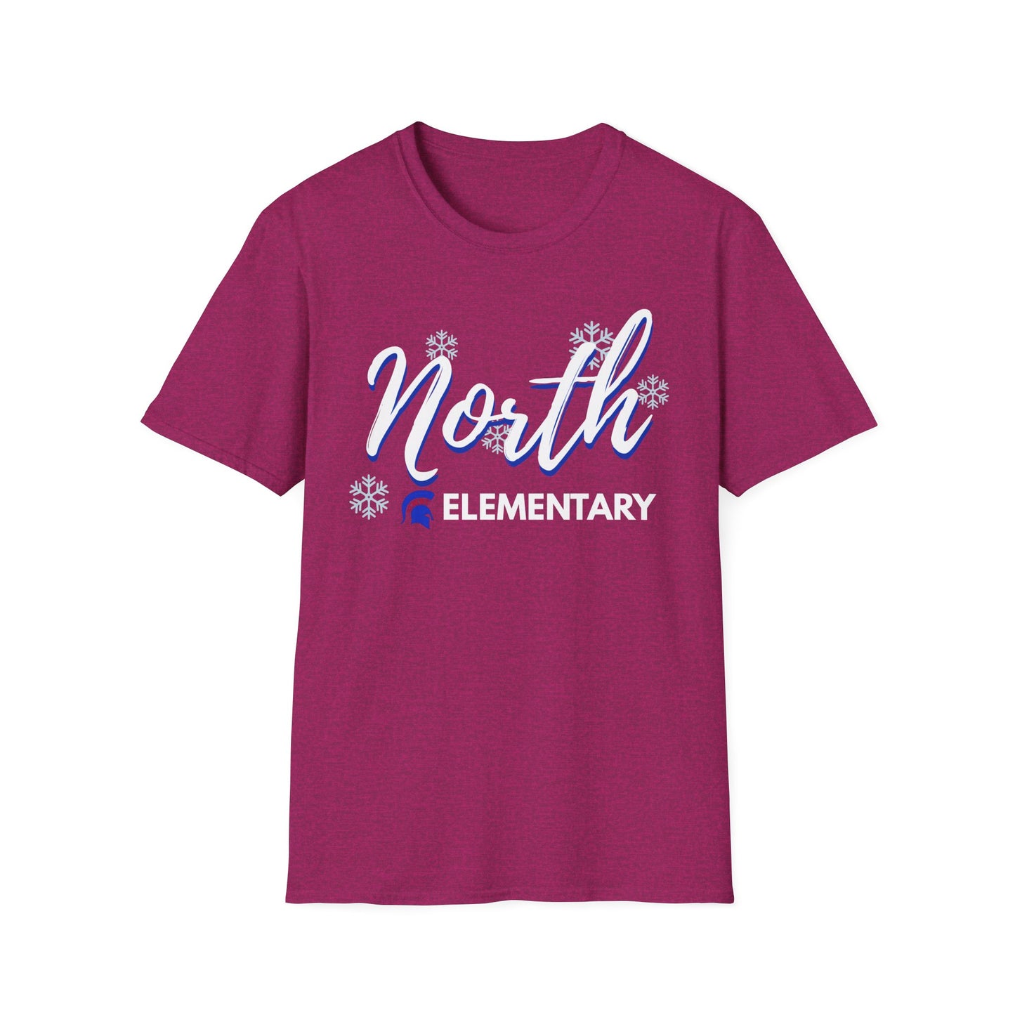 Bixby Spartan North Elementary Snow Day Softstyle Tee
