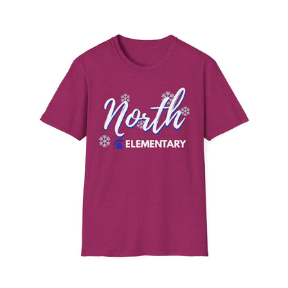 Bixby Spartan North Elementary Snow Day Softstyle Tee