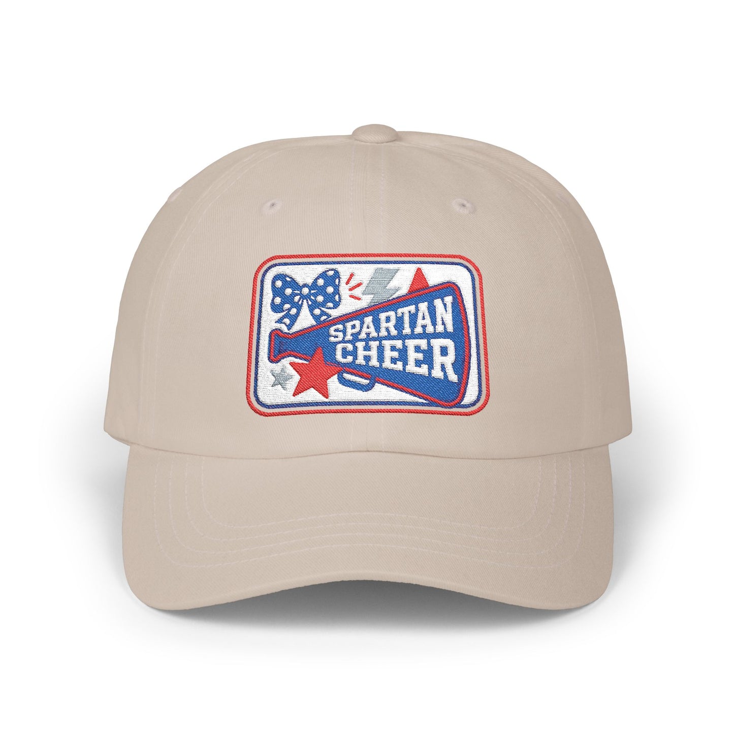Spartan Cheer Embroidered Classic Ballcap