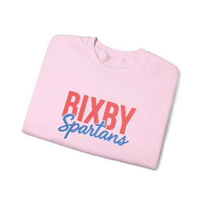 Bixby Spartans Embroidered Gildan Sweatshirt