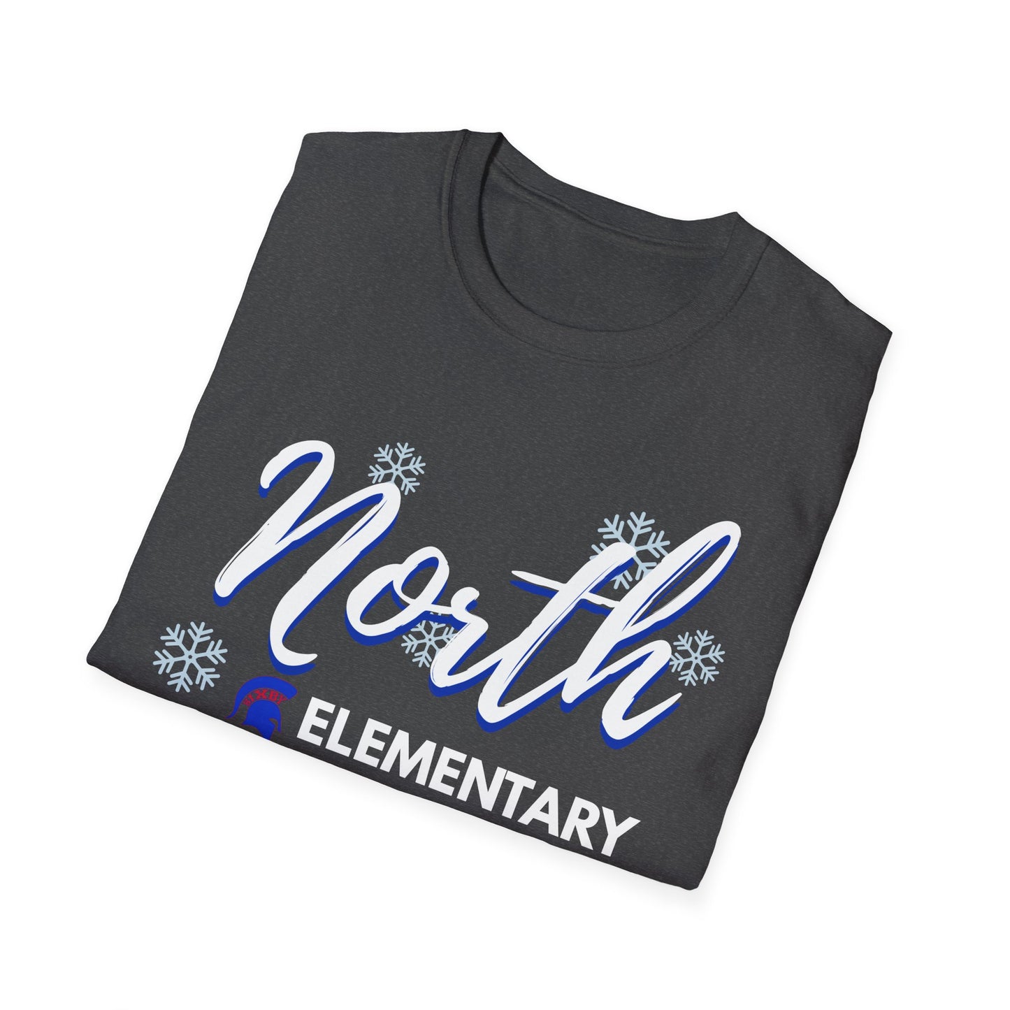 Bixby Spartan North Elementary Snow Day Softstyle Tee