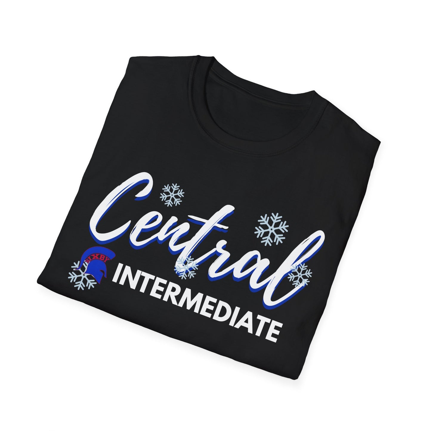 Bixby Spartan Central Intermediate Snow Day Softstyle Tee