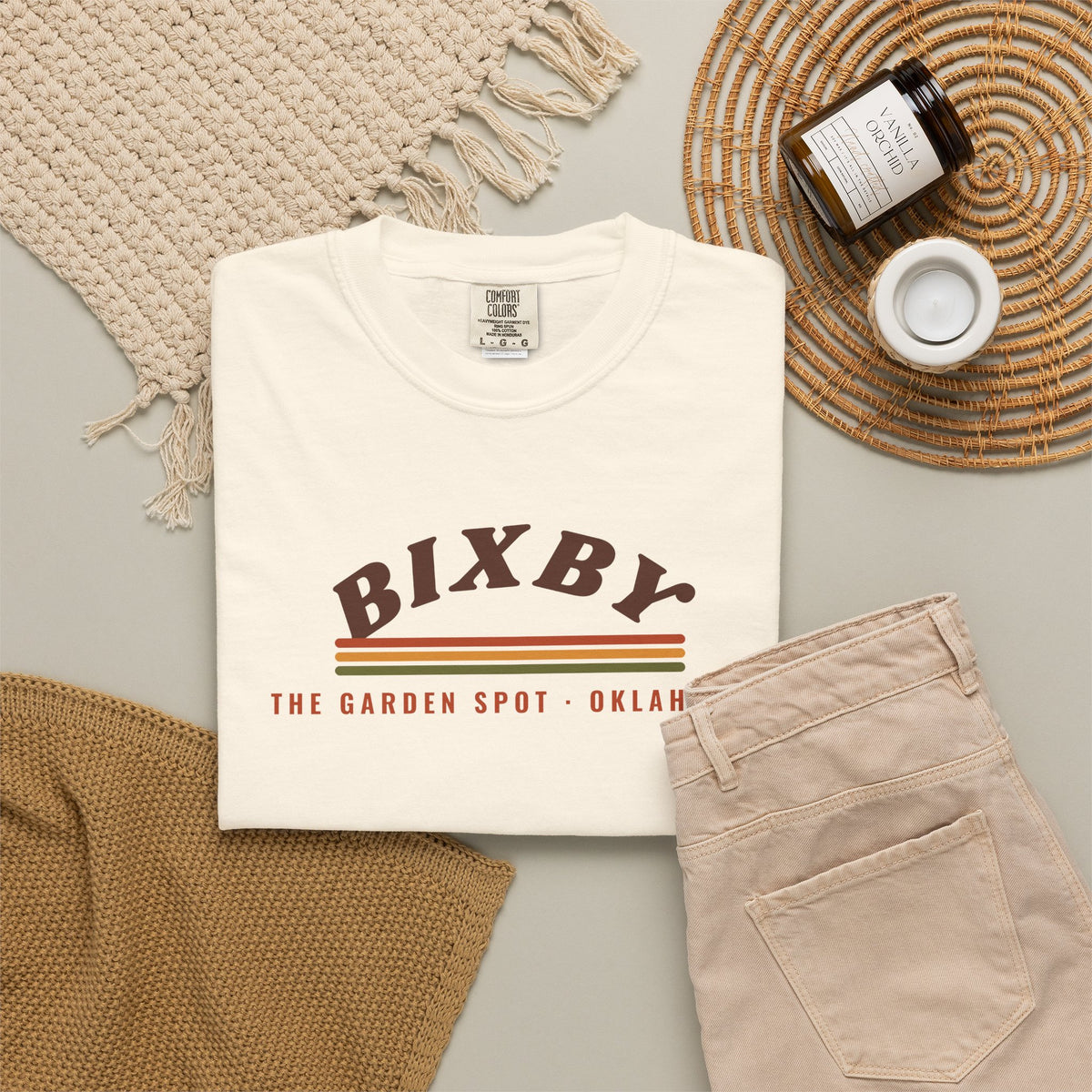 Bixby Retro Arch Comfort Colors Tee